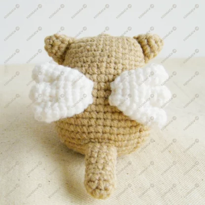 Ovaltine Neko Cupid Valentine Doll Keyring - Image 7