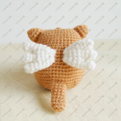 Tea Neko Cupid Valentine Doll Keyring - Image 7