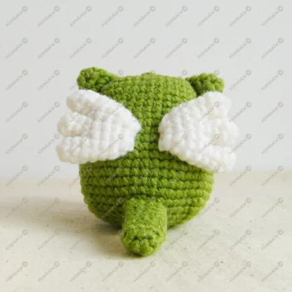 Matcha Neko Cupid Valentine Doll Keyring - Image 7