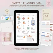 Digital Planner 2026-Portrait-Off White